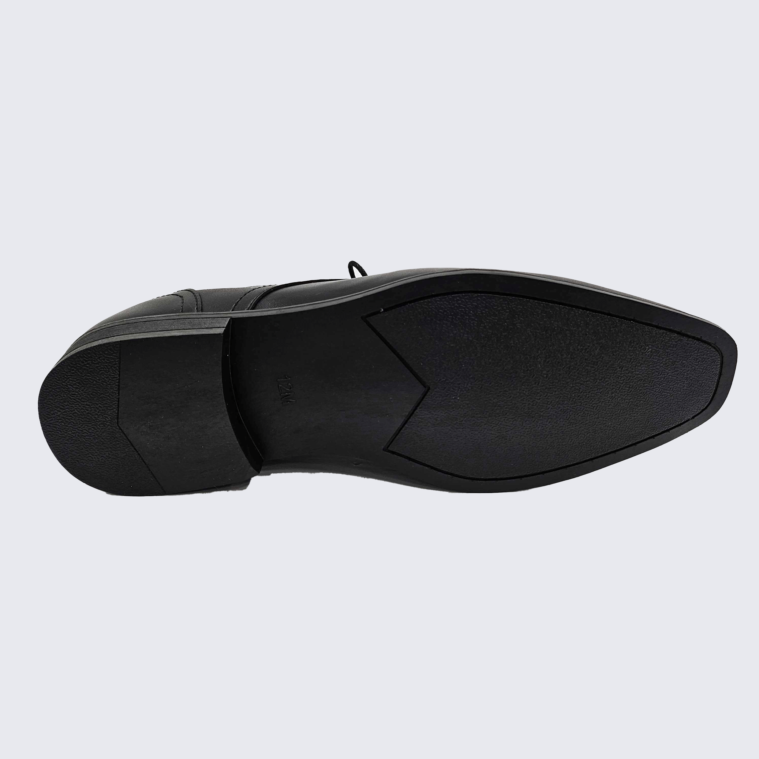 Men's Black Matte Lace up Dress Shoe - Mens | Perfect Tux