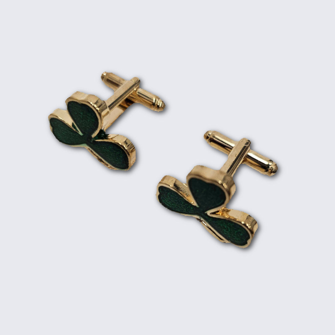 Gold Shamrock Leaf Formal Set