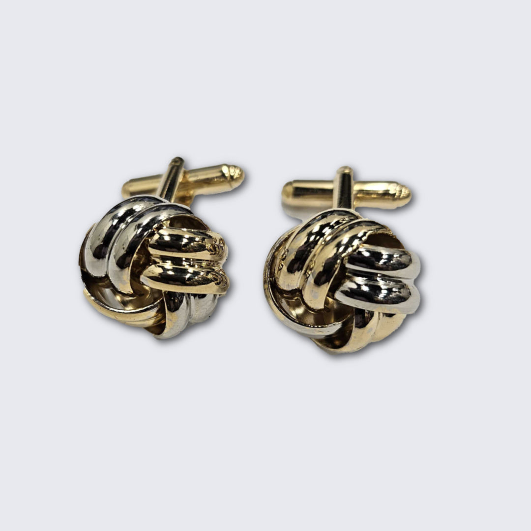 Two Tone Twisted Love Knot Formal Set