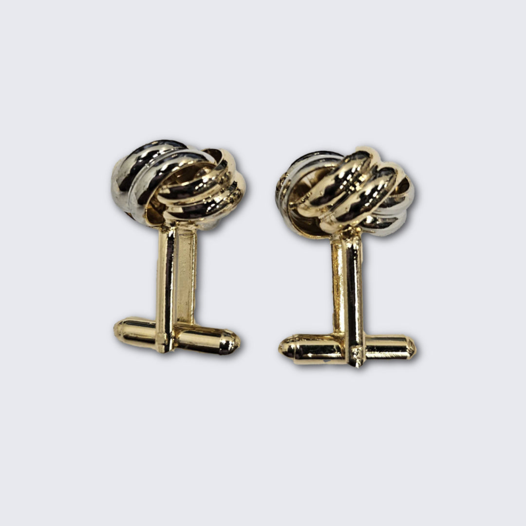 Two Tone Twisted Love Knot Formal Set