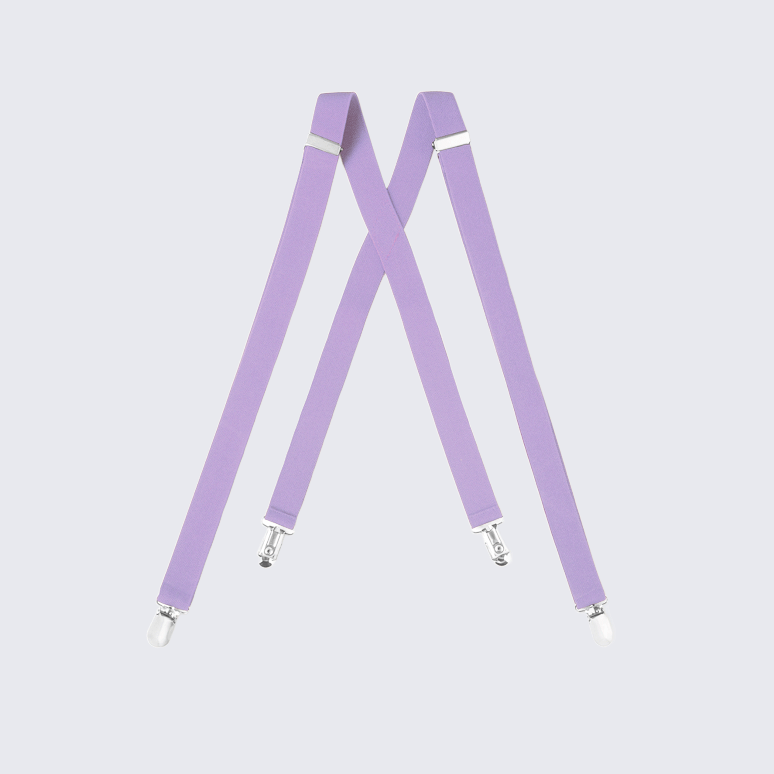 Lilac Suspenders  for Kids Teen Children - Wedding